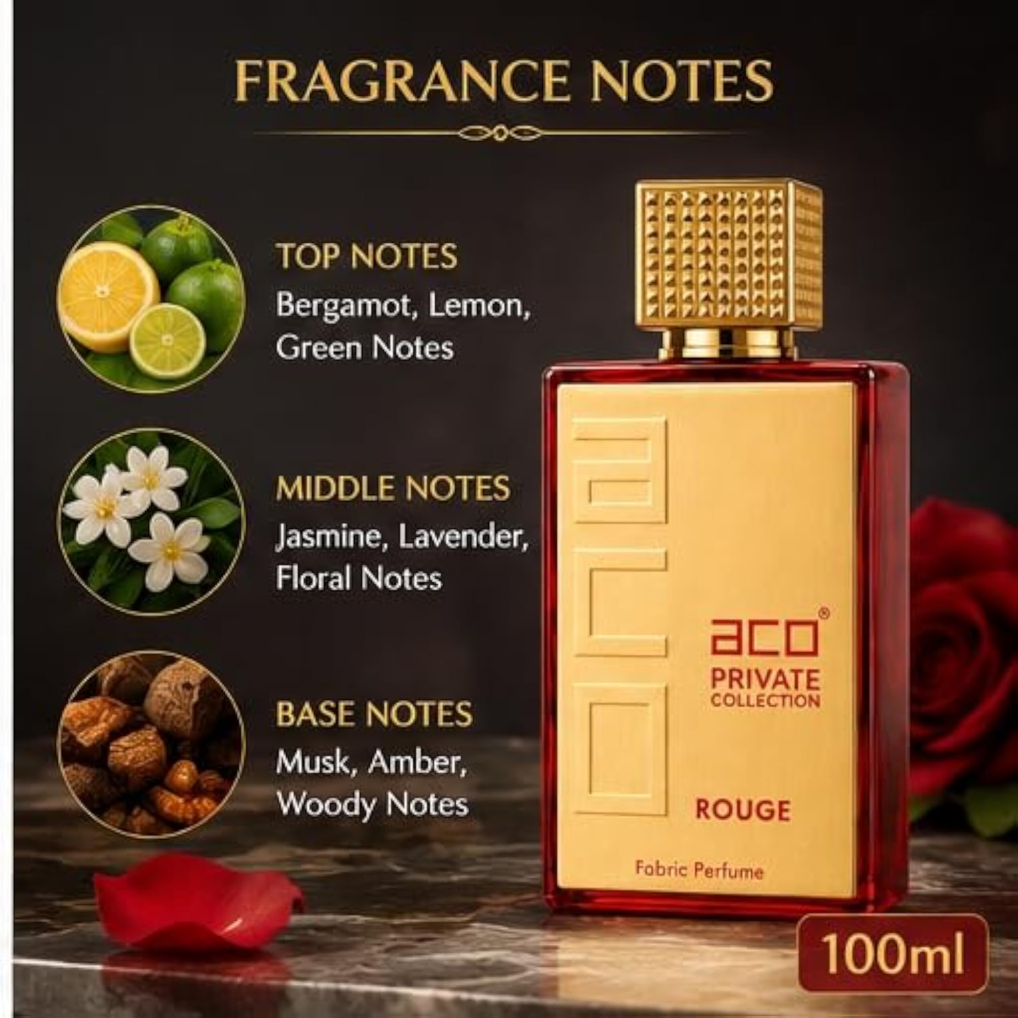 Private Collection ROUGE Fabric Perfume Spray, 100ml